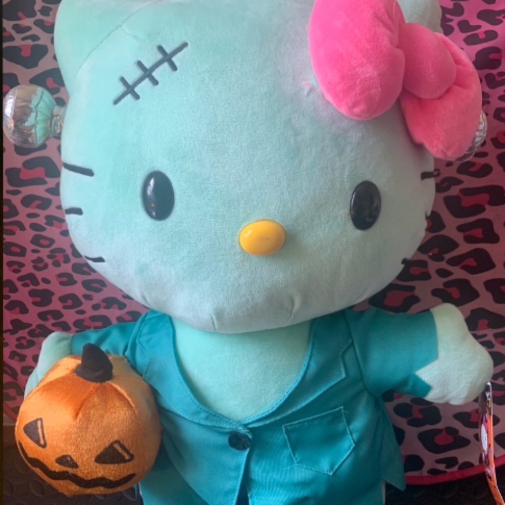 2021 Frankenstein Hello Kitty Plush